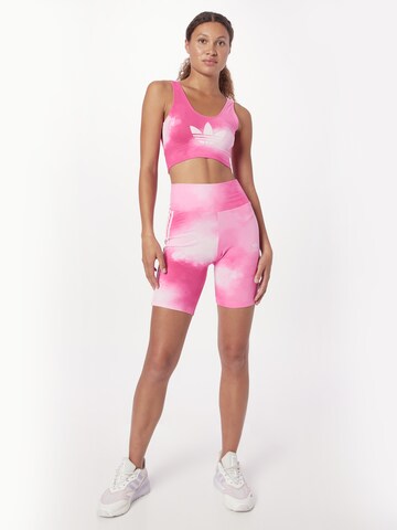 Skinny Leggings 'Color Fade ' ADIDAS ORIGINALS en rose