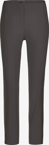 STEHMANN Regular Pants 'Ina' in Grey: front