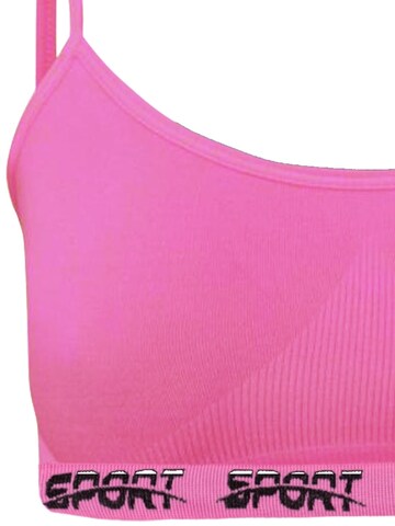 LOREZA - Camiseta térmica 'Mädchen Sport Bustier Spaghettiträger' en Mezcla de colores