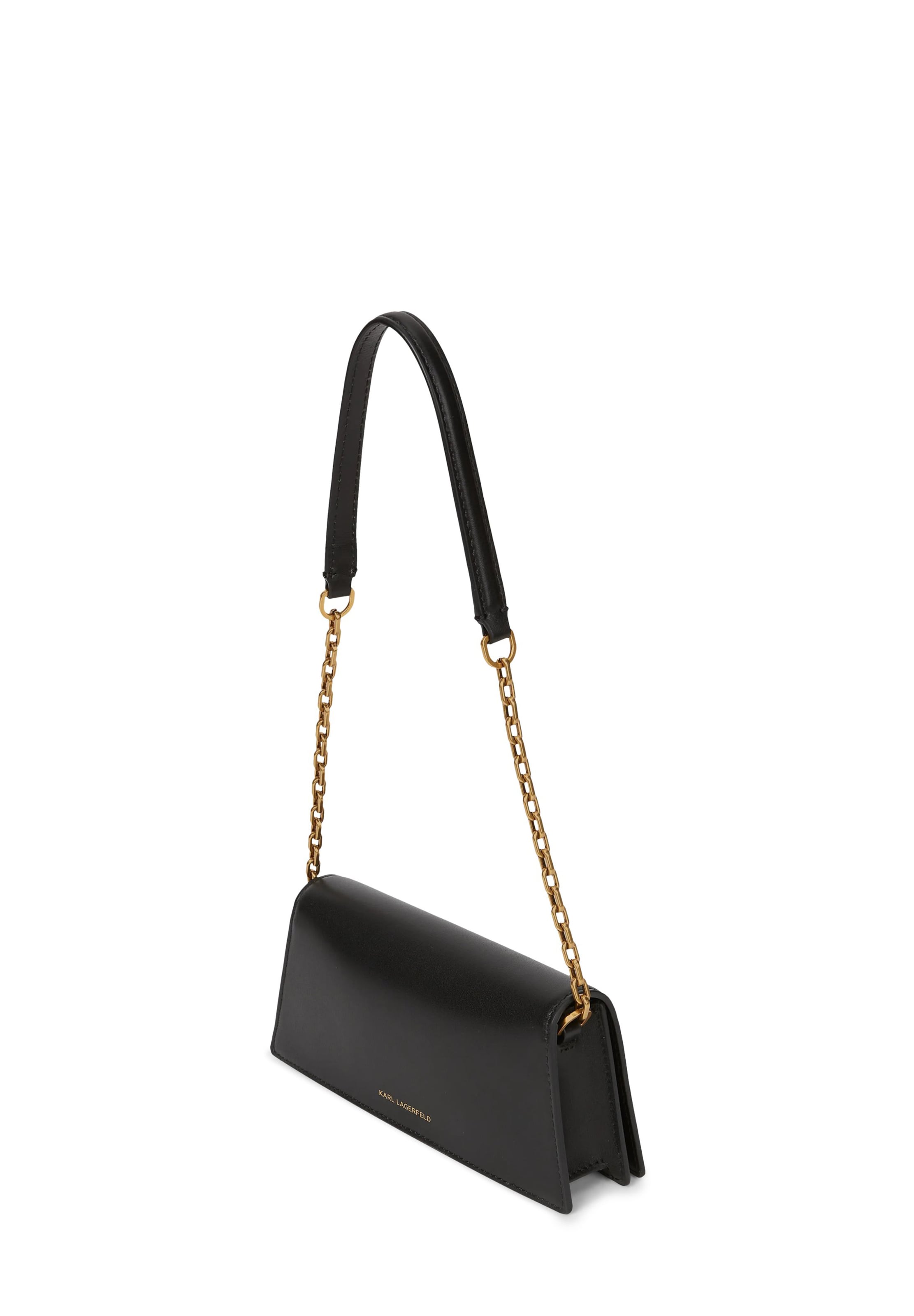 Karl Lagerfeld - Bolso de hombro 'K/Autograph' en negro