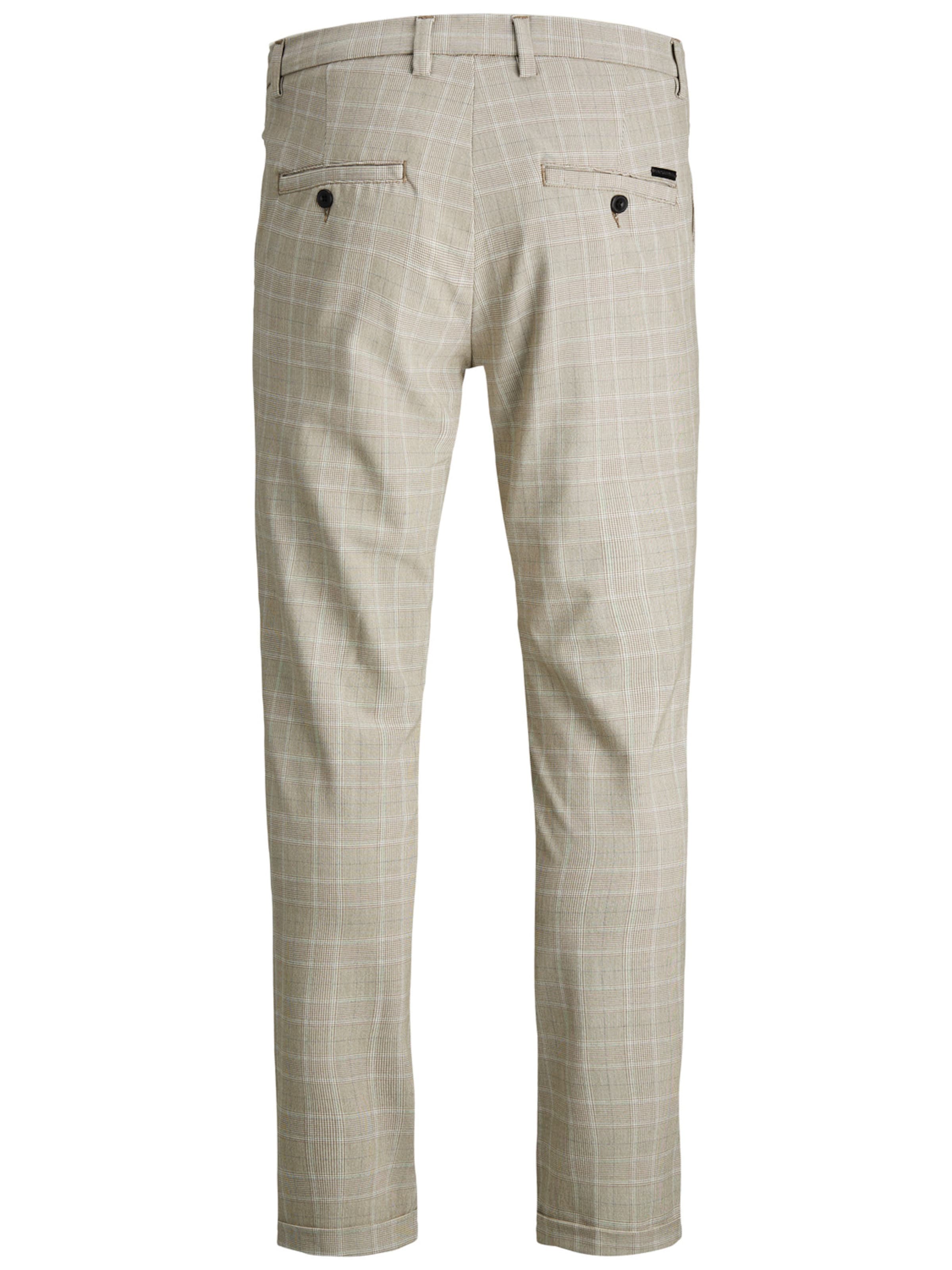 JACK & JONES Slimfit Chino kalhoty 'Marco Connor' – béžová
