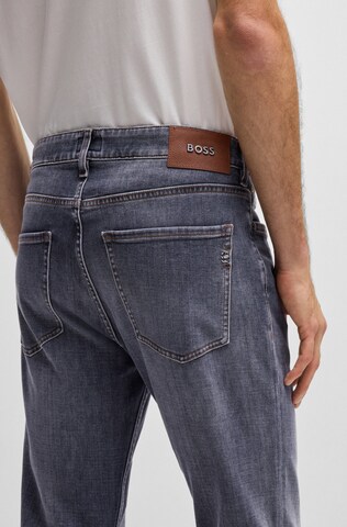 BOSS Slimfit Jeans 'C-Delaware' in Grau
