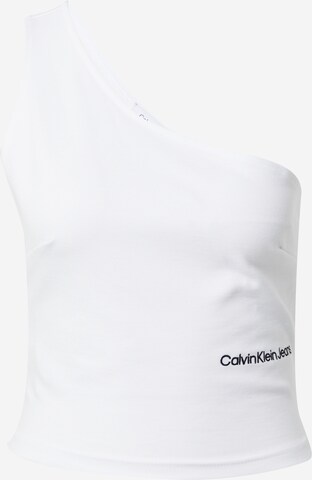 Top di Calvin Klein Jeans in bianco: frontale