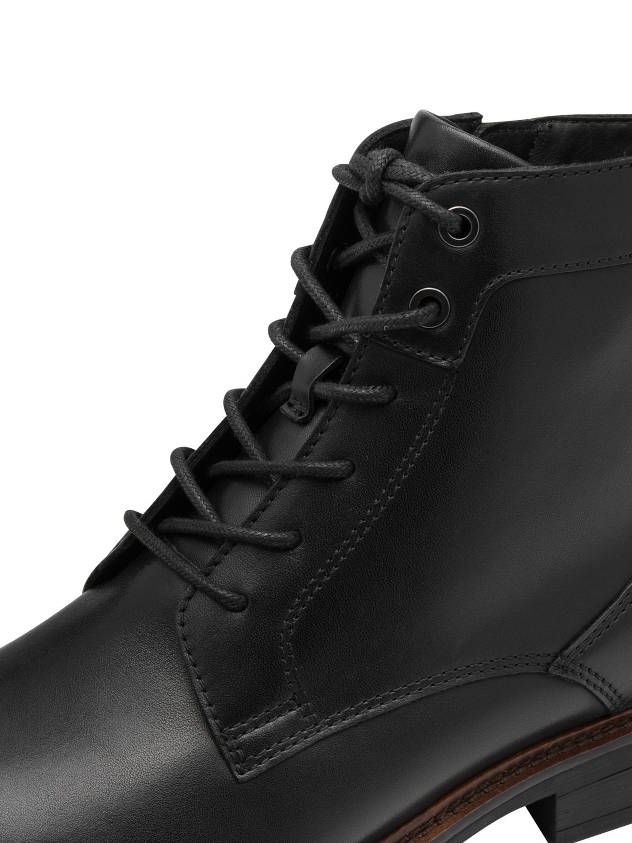 Bottes à lacets Tamaris en noir