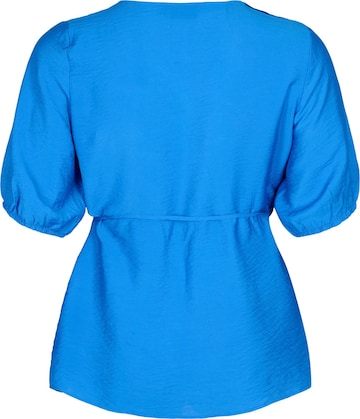 Camicia da donna 'XKAM' di Zizzi in blu