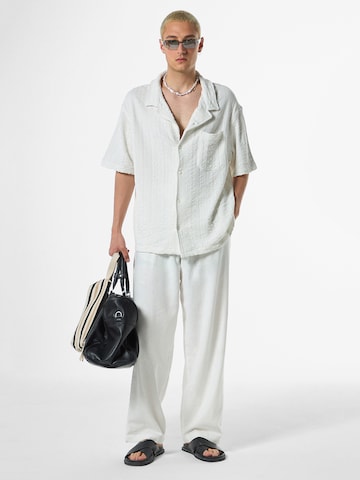 VAMOS CLO Comfort fit Overhemd 'Candytuft' in Wit