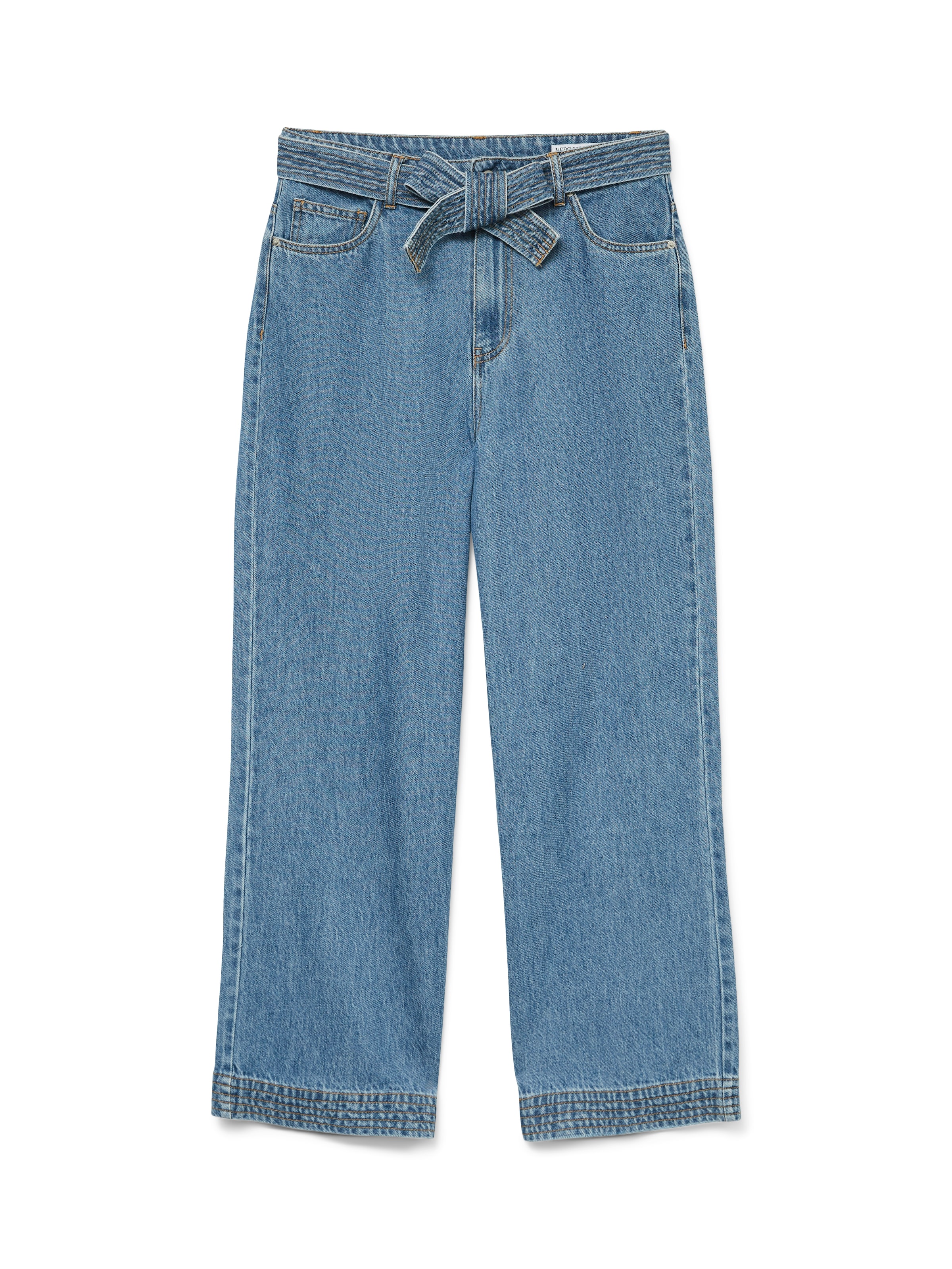 VERO MODA Wide leg Jeans &#x27;VMKATHY&#x27; i blå: framsida