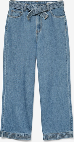 zils VERO MODA Platas staras Džinsi 'VMKATHY': no priekšpuses