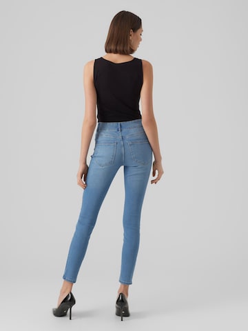 VERO MODA Slimfit Jeans 'SOPHIA' in Blauw