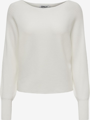 ONLY Sweater 'Adaline' in White: front