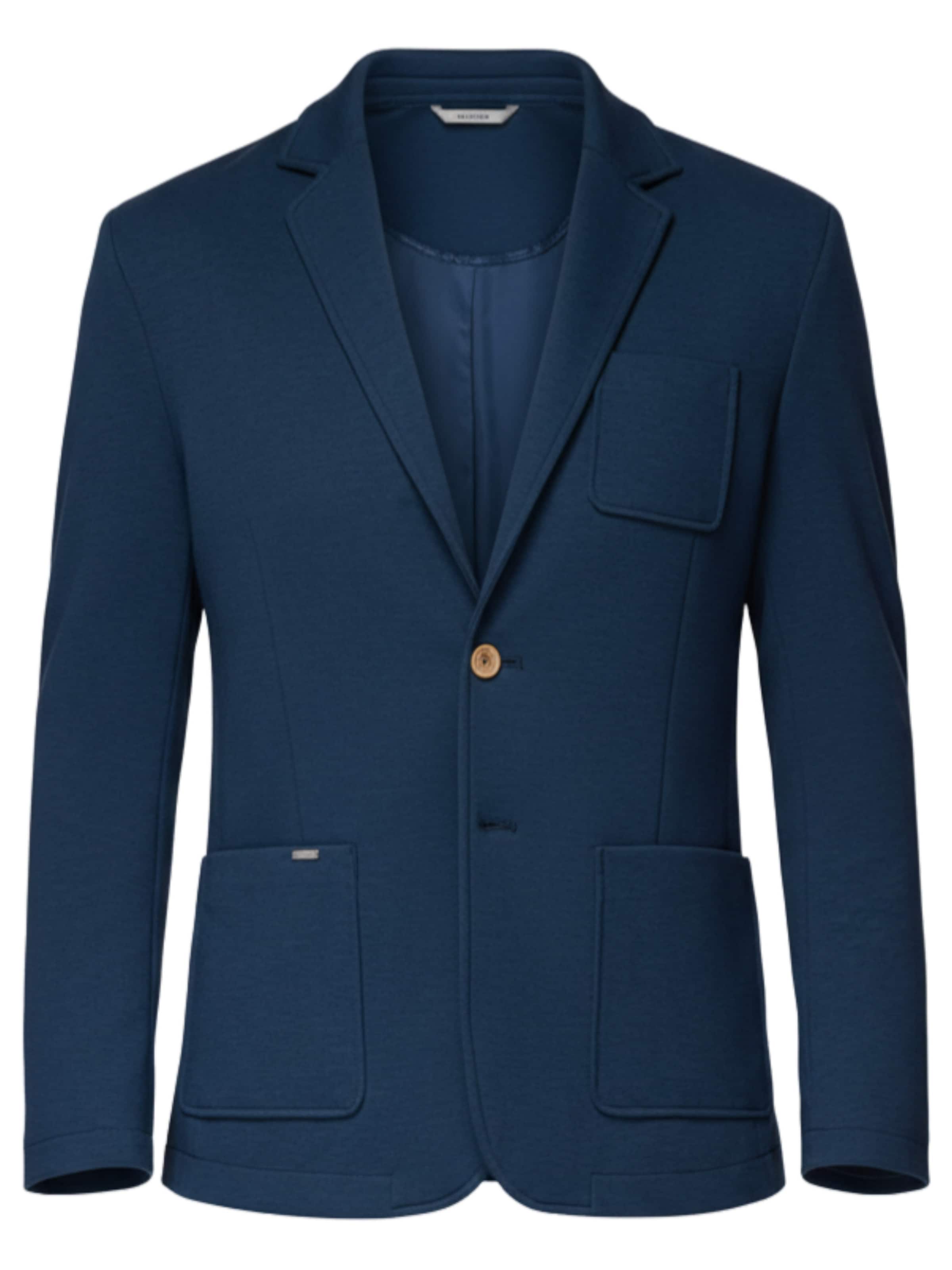 Ombre Regular fit Colbert '0101' in Blauw: voorkant