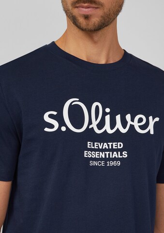 s.Oliver T-Shirt in Blau