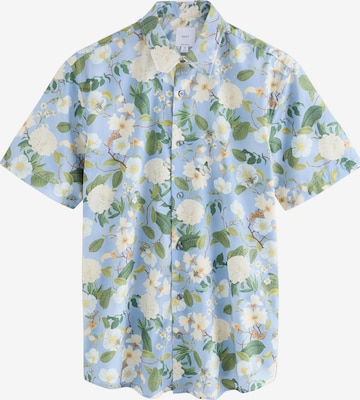 Coupe regular Chemise 'Kew' Next en bleu : devant