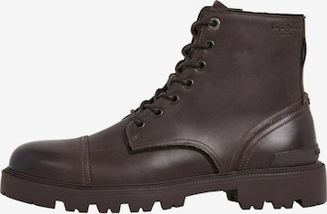 Pepe Jeans Lace-up boots 'RYAN BRIT M' in Brown: front