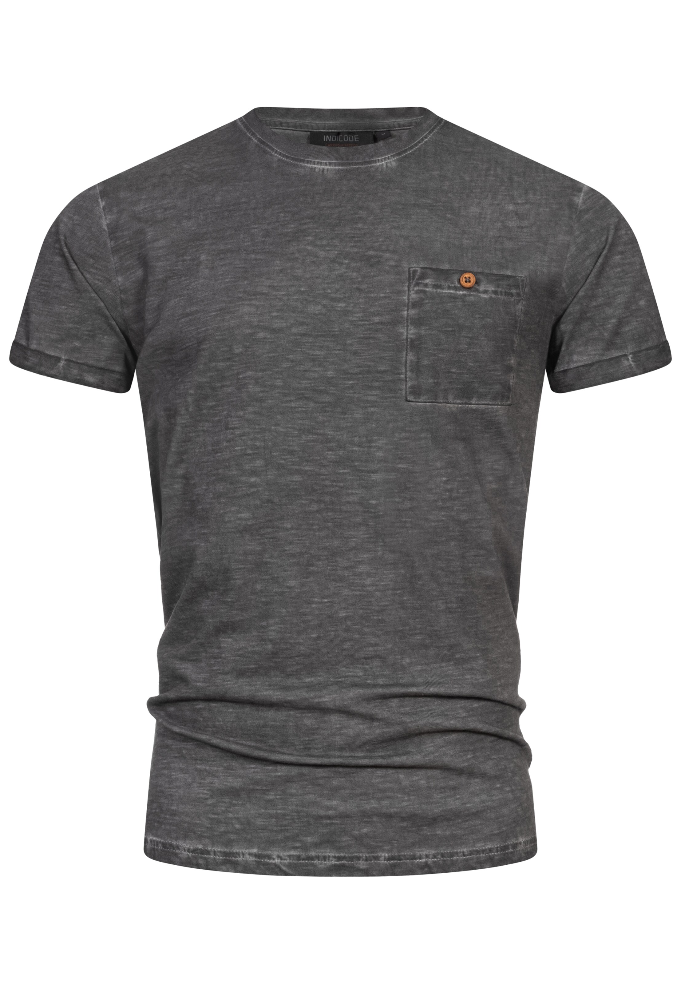T-Shirt 'Kilmon' INDICODE JEANS en gris : devant