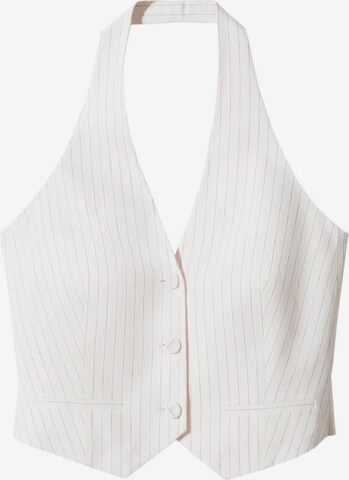 MANGO Vest in White: front