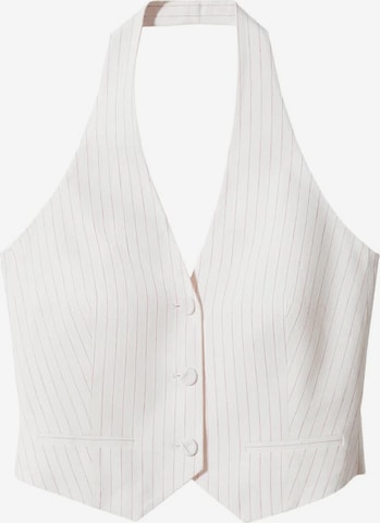 MANGO Vest in White: front