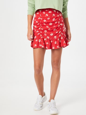 HOLLISTER Skirt 'CINCH' in Red: front