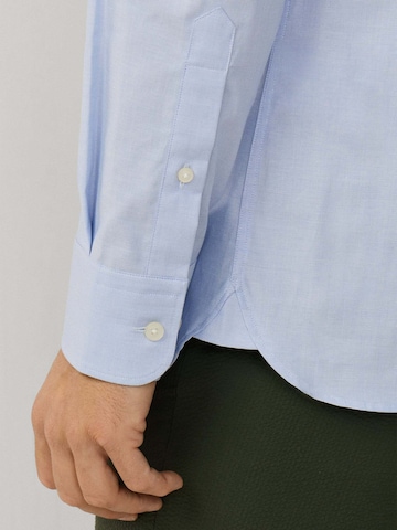 Hackett London Slim fit Zakelijk overhemd 'Ess' in Blauw