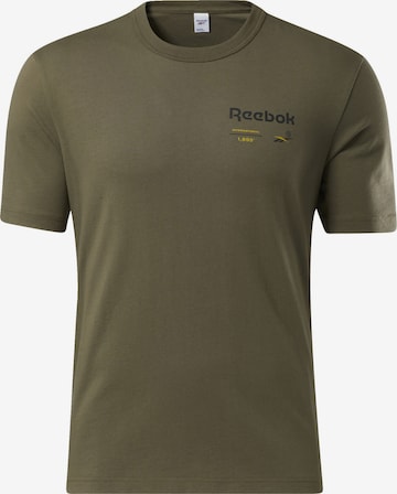 Reebok T-Shirt in Grün: predná strana