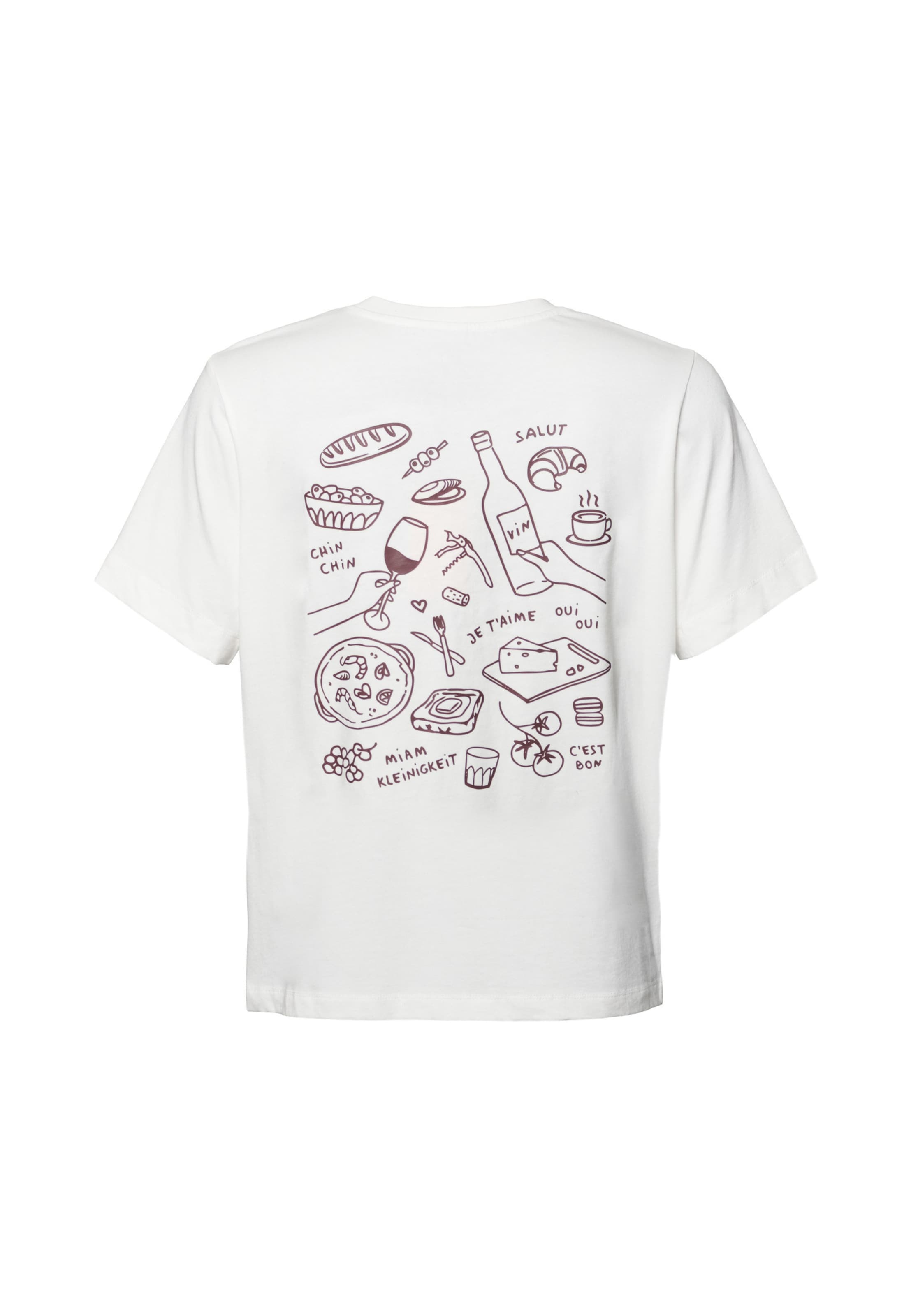 T-shirt 'Rendezvous' Kleinigkeit en blanc