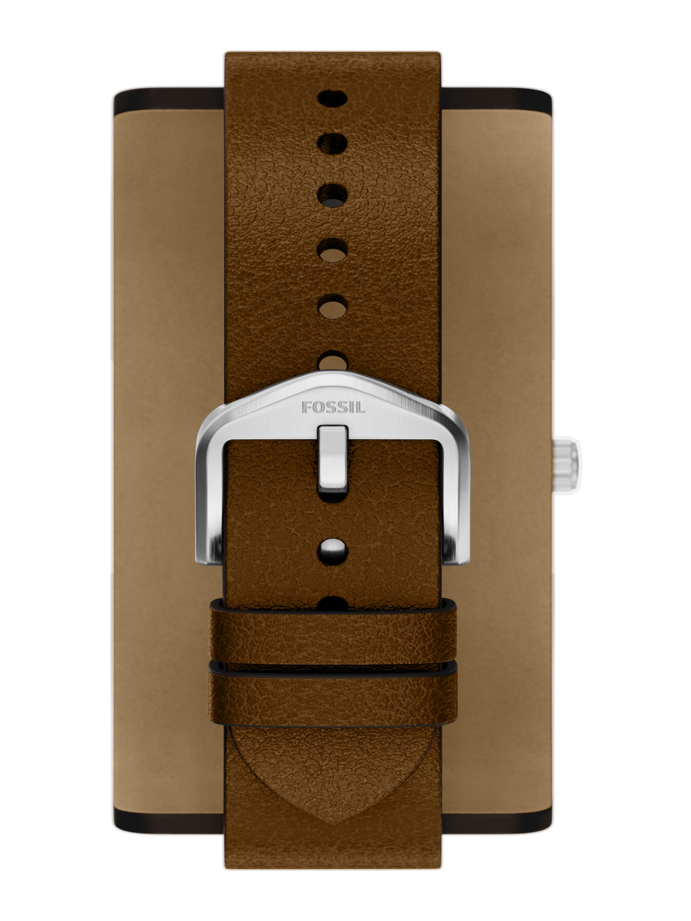 FOSSIL Analogové hodinky 'ARCHIVAL BIG TIC' – hnědá