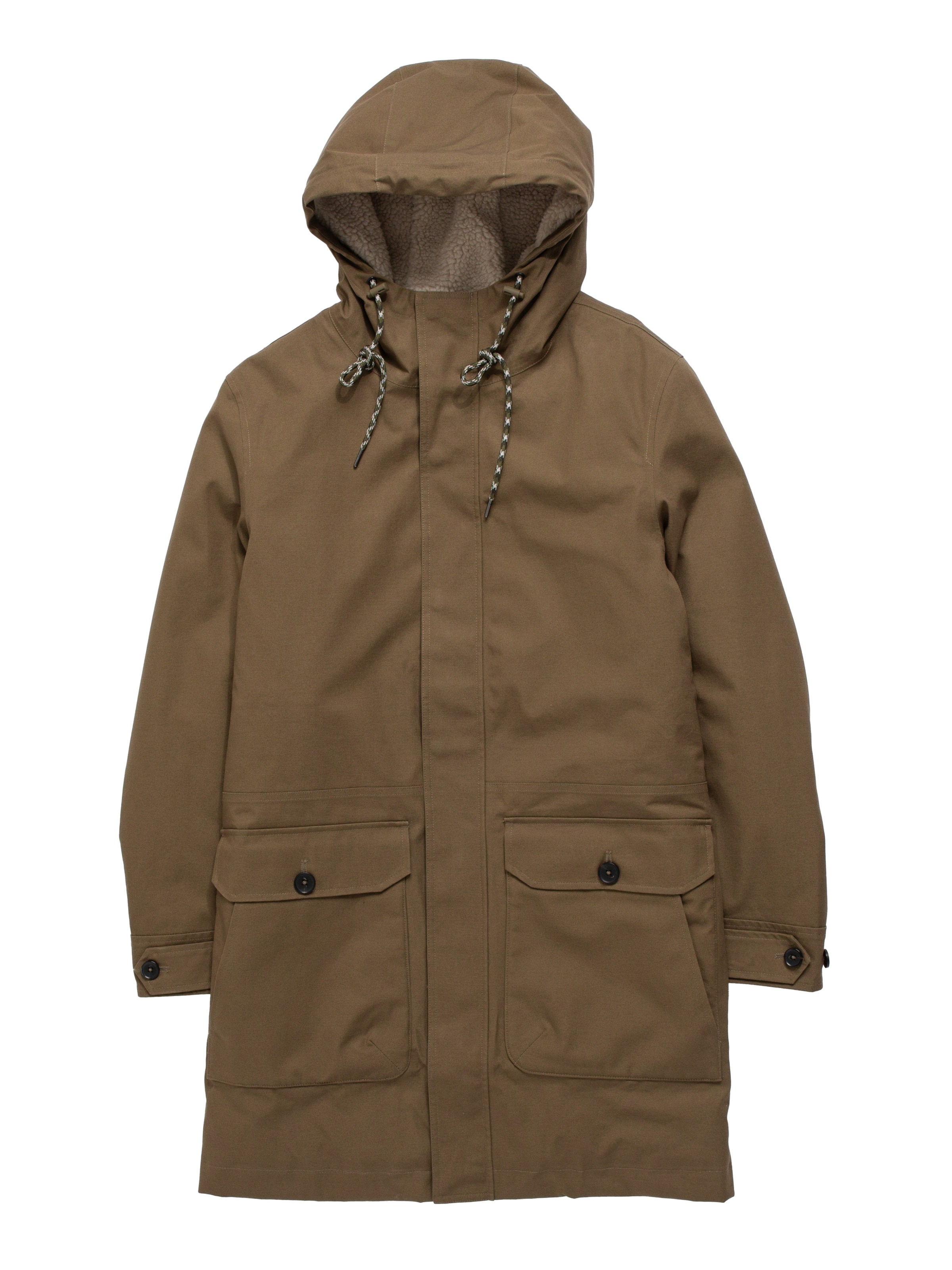 Seasalt Cornwall Přechodný kabát 'Tidesman' – zelená: přední strana