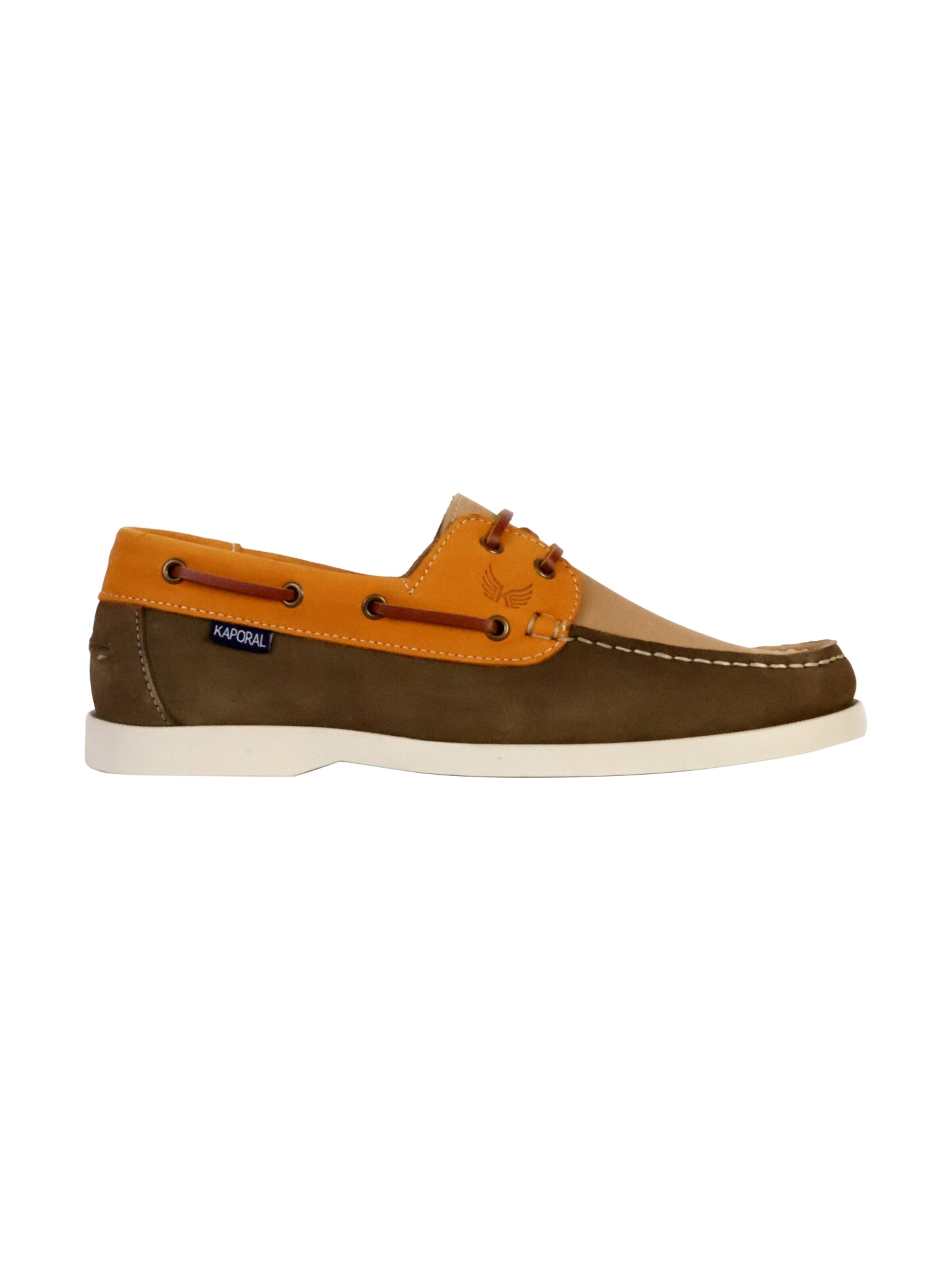 Slipper 'Fably-Ledermokassin' di Kaporal in verde