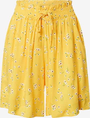 Loosefit Pantaloni di Dorothy Perkins in giallo: frontale