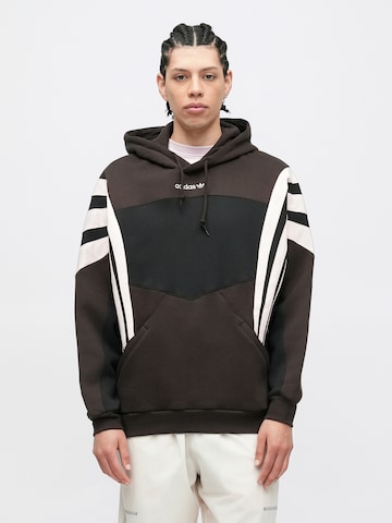 ADIDAS ORIGINALS Μπλούζα φούτερ 'SANTIAGO' σε καφέ: μπροστά