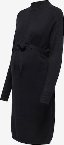 Abito in maglia 'OLMLEVA' di Only Maternity in nero: frontale