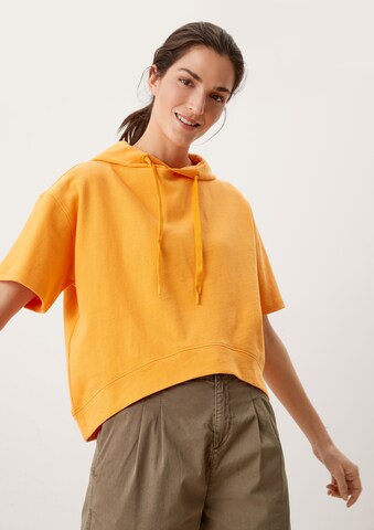 s.Oliver Sweatshirt in Orange