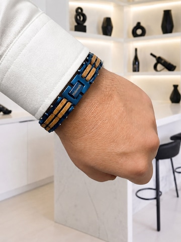 Holzwerk - Pulsera 'VILLESEE' en azul