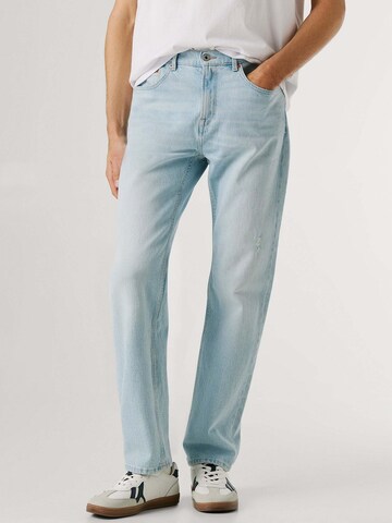 Pepe Jeans - Loosefit Vaquero 'Byron' en azul: frente