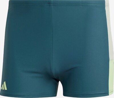 Pantaloncini sportivi da bagno ADIDAS PERFORMANCE di colore blu ciano / verde pastello / bianco, Visualizzazione prodotti