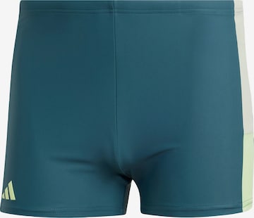 ADIDAS PERFORMANCE Sportbadeshorts in Blau: predná strana