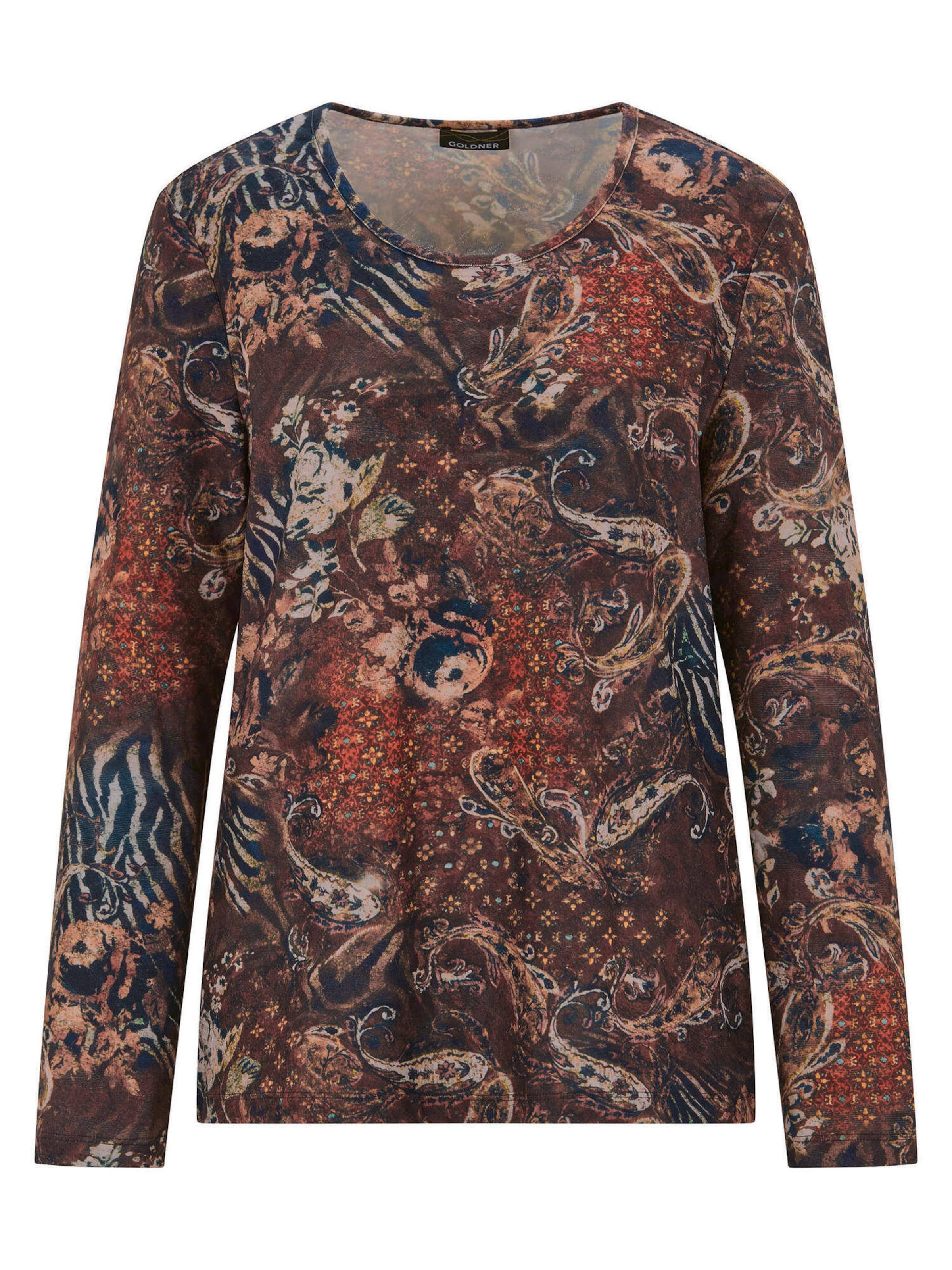 Goldner Shirt in Brown: front