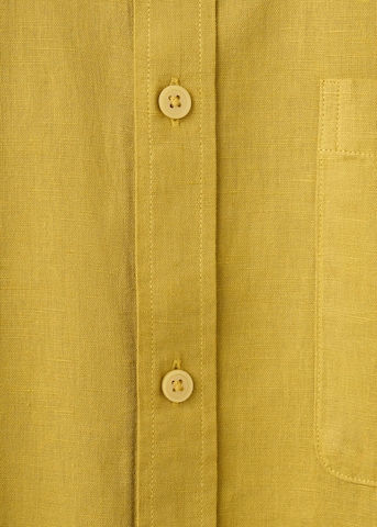 MANGO MAN Regular fit Button Up Shirt 'Avispa-H' in Yellow