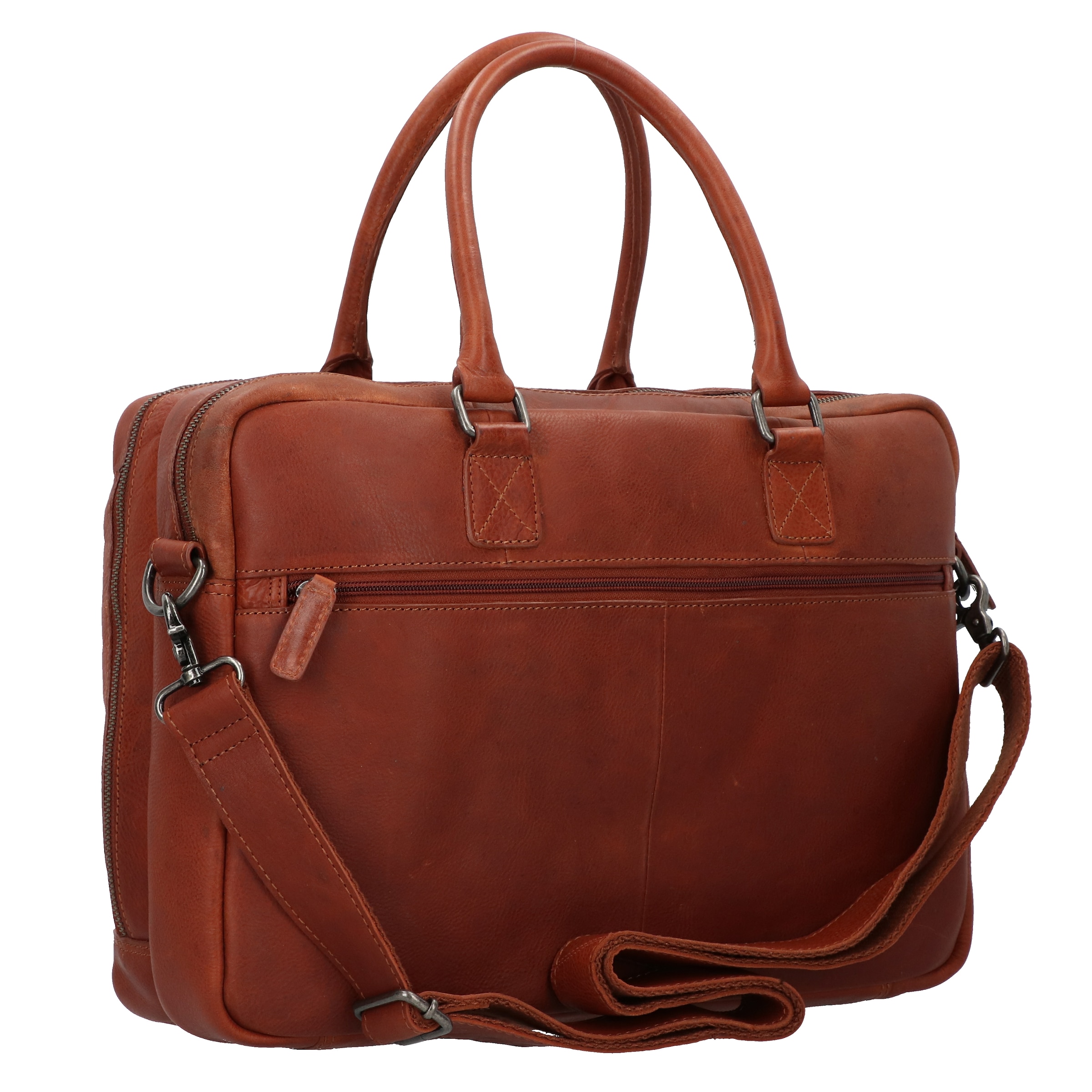 Borsa portadocumenti 'Antique Avery' di Burkely in marrone