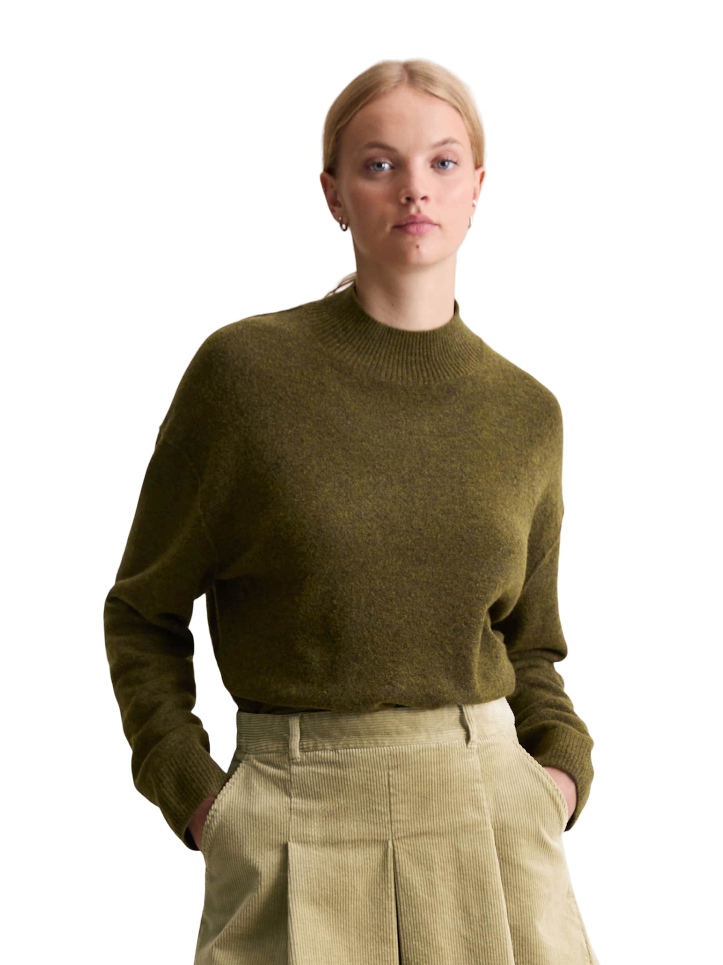 Pull-over Marc O'Polo DENIM en vert : devant