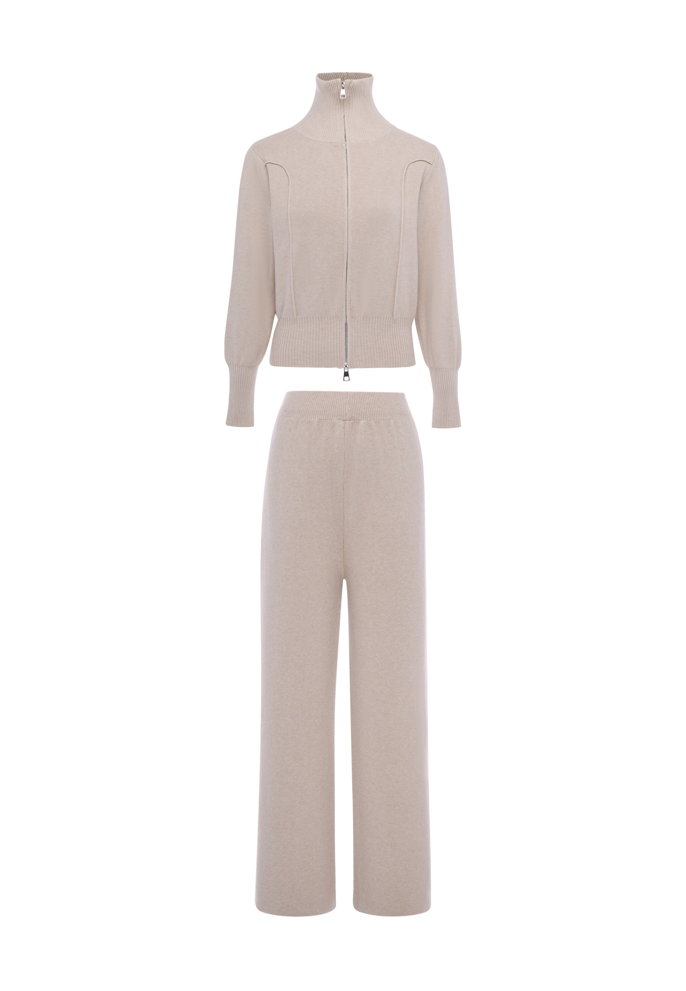 faina Pantsuit in Beige: front