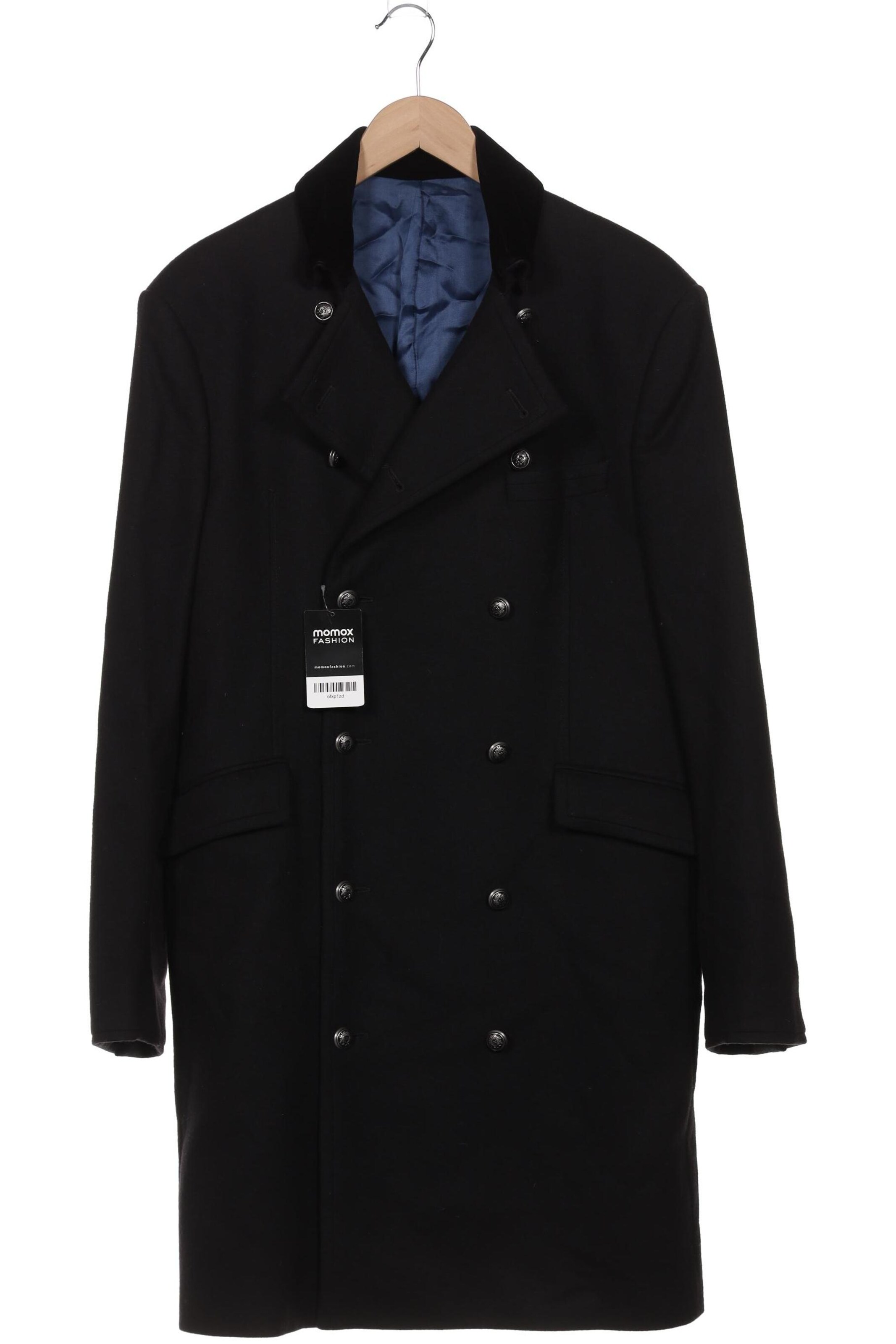 Circle of Gentlemen Mantel M-L in Schwarz: Vorderseite