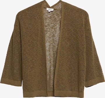Cardigan s.Oliver en marron : devant