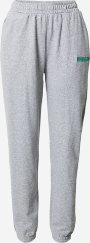 Athlecia Tapered Workout Pants 'Aurore' in Grey: front