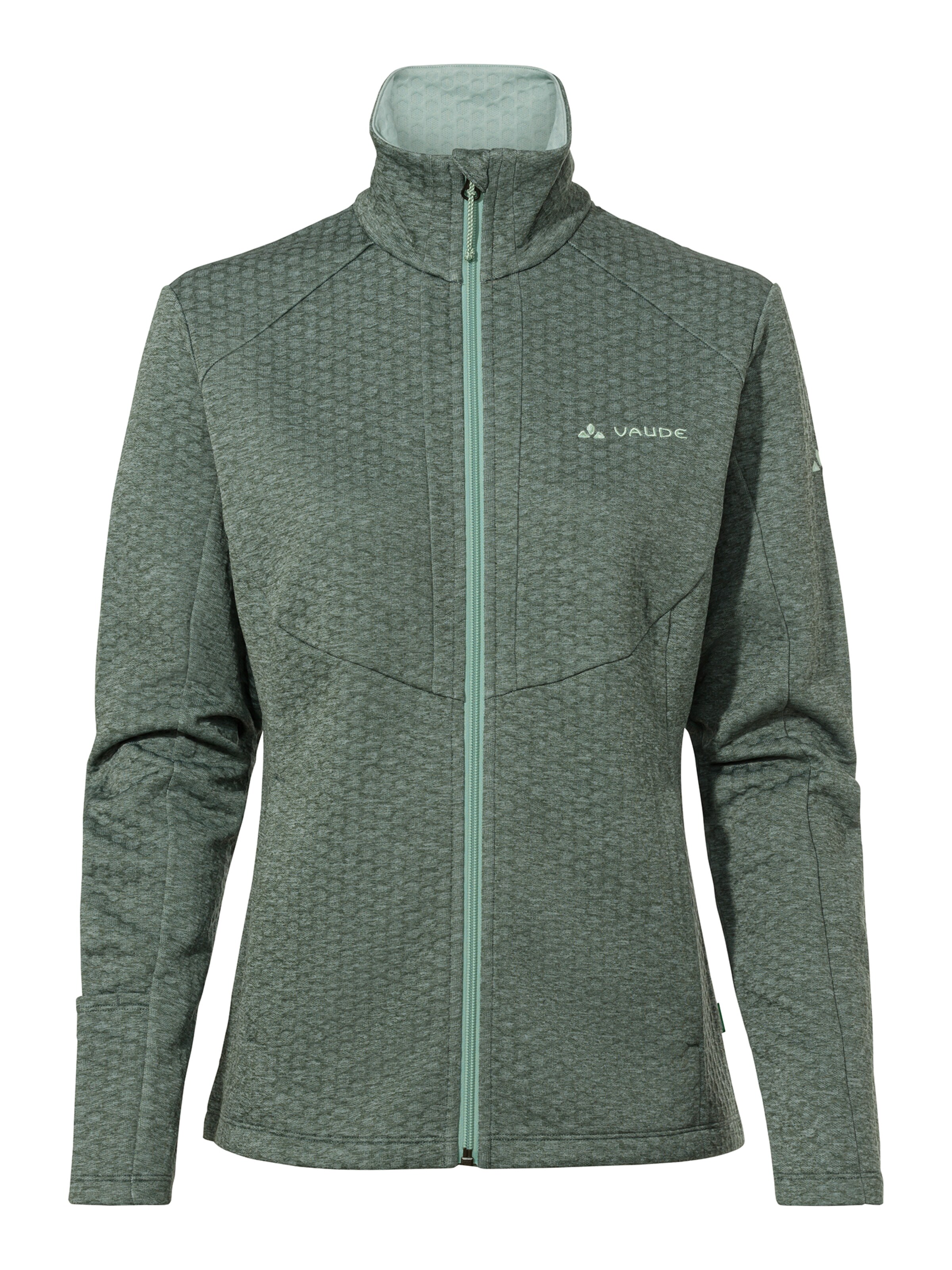 VAUDE Functionele fleece jas 'Skomer' in Groen: voorkant