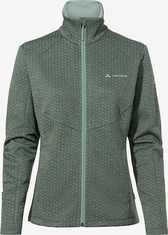 VAUDE Functionele fleece jas 'Skomer' in Groen: voorkant