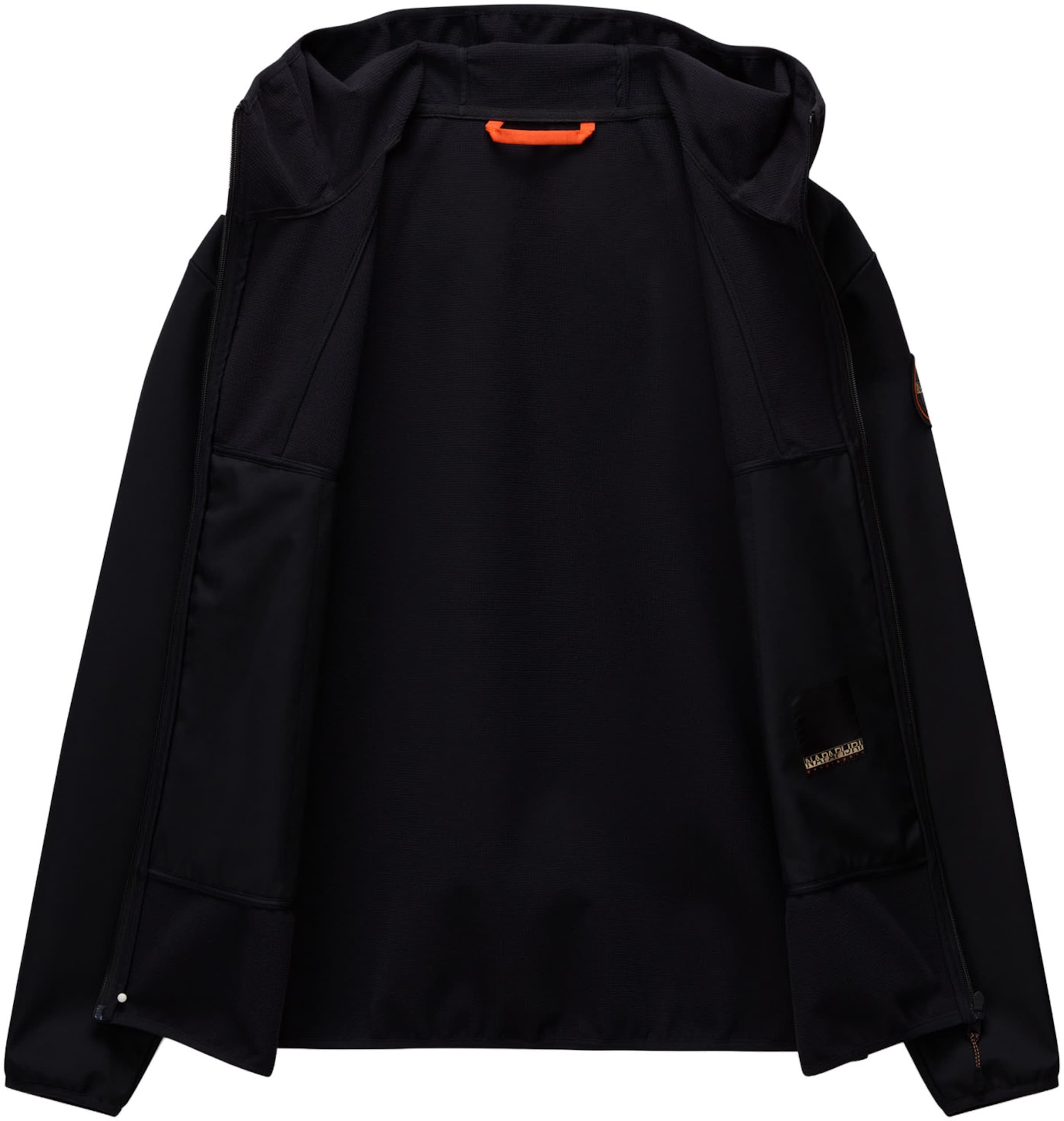 Geacă de primăvară-toamnă de la NAPAPIJRI pe negru