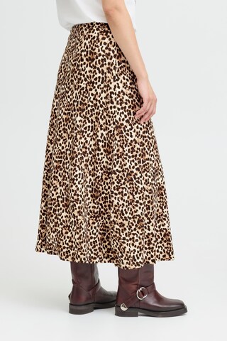 Pulz Nederdel 'PZCHARLOTTE' i beige