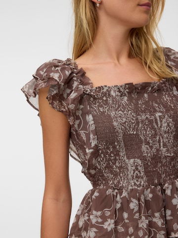 VERO MODA - Vestido de verano 'VMAmazing' en marrón