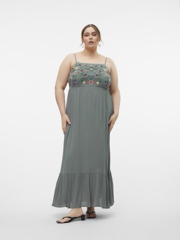 Vero Moda Curve Dress 'SINA' in Green